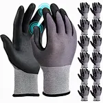 micro foam nitrile coated gloves
